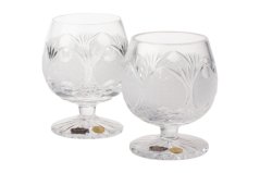 Brúsený pohár 220 ml, Glamour Crystal, 2 ks Brúsený pohár 220 ml, Glamour Crystal, 2 ks