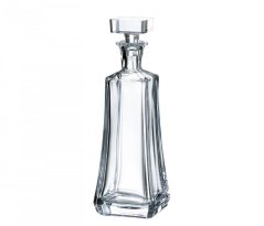 Fľaša na whisky a rum, Crystalite Bohemia, AREZZO, 700 ml
