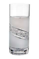 Sada brúsených pohárov long, Glamour Crystal, 350 ml, 2 ks