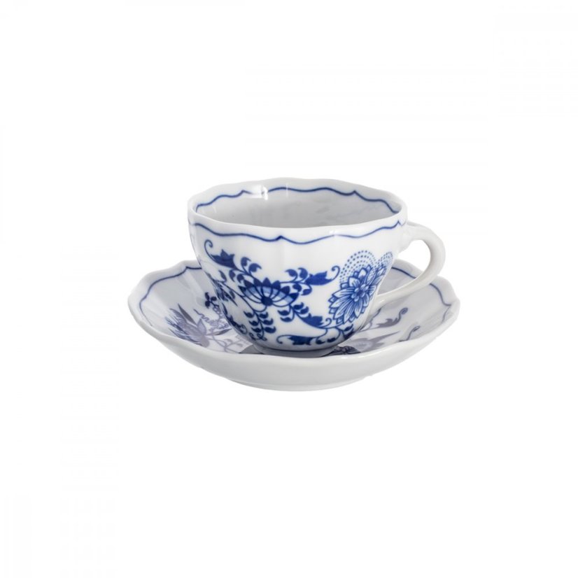 Šálek s podšálkem, Český porcelán Dubí, CIBULÁK, 0,12 l