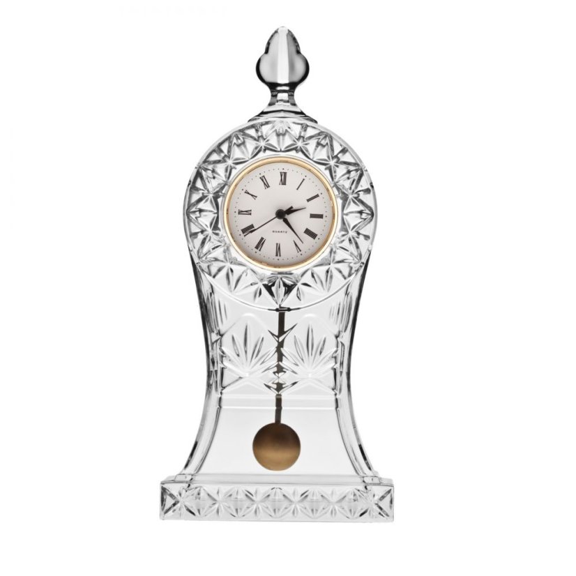 Stolní křišťálové hodiny, Crystal Bohemia, 30,5 cm Stolní křišťálové hodiny, Crystal Bohemia, 30,5 cm