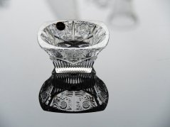 Broušený svícen, Royal Crystal, 10 cm
