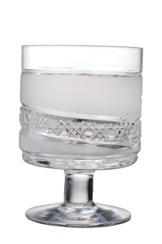 Brúsený pohár 160ml, Glamour Crystal, 2 ks