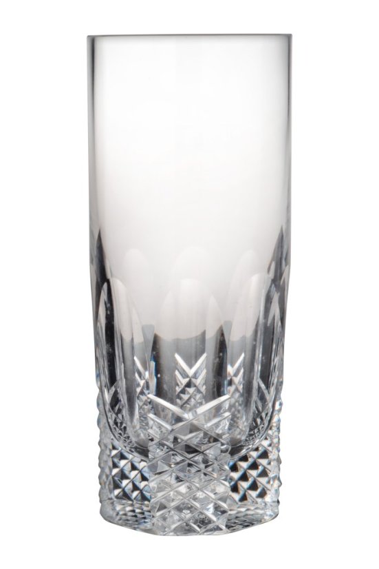 Broušená sklenice na nealko 350 ml, Glamour Crystal, 2 ks