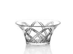 Křišťálová mísa, BORDER, Gold Crystal, 25,5 cm