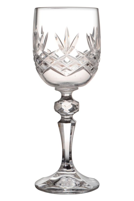 Broušená sklenice na likér 90 ml, Glamour Crystal, 2 ks