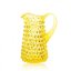 Džbán, Jílek Glassworks, HOBNAIL, Citrín, 350 ml