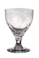 Broušená sklenice 130 ml, Glamour Crystal, 6 ks Broušená sklenice 130 ml, Glamour Crystal, 6 ks