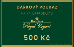 Dárkový poukaz v hodnotě 500 kč