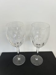 Broušené sklenice na víno, Glamour Crystal, 200 ml, 2 ks