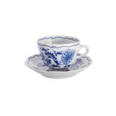 Šálek s podšálkem, Český porcelán Dubí, CIBULÁK, 0,08 l