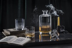 Skleněný set na whisky, Crystalex, 1+2