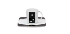Šálek s podšálkem, Thun, EYE, Domino, 160 ml, 12 ks