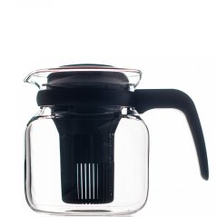 Skleněná konvice se sítkem, Simax, MATURA, 1 L
