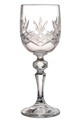 Broušená sklenice na likér 90 ml, Glamour Crystal, 2 ks