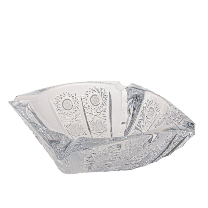 Broušený popelník Royal Crystal