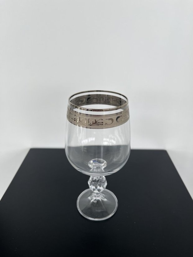 Sklenice, Klaudie, Crystalex, Platina, 340 ml, 1 ks