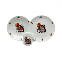 Dětská porcelánová souprava „Krtek a kytka“ – Thun, exkluzivně v Royal Crystal