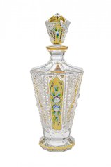 Broušená láhev, Stella - zlatá, Royal Crystal, 850 ml