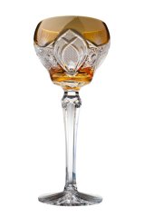 Broušená sklenice na víno 220 ml, Glamour Crystal, 1 ks