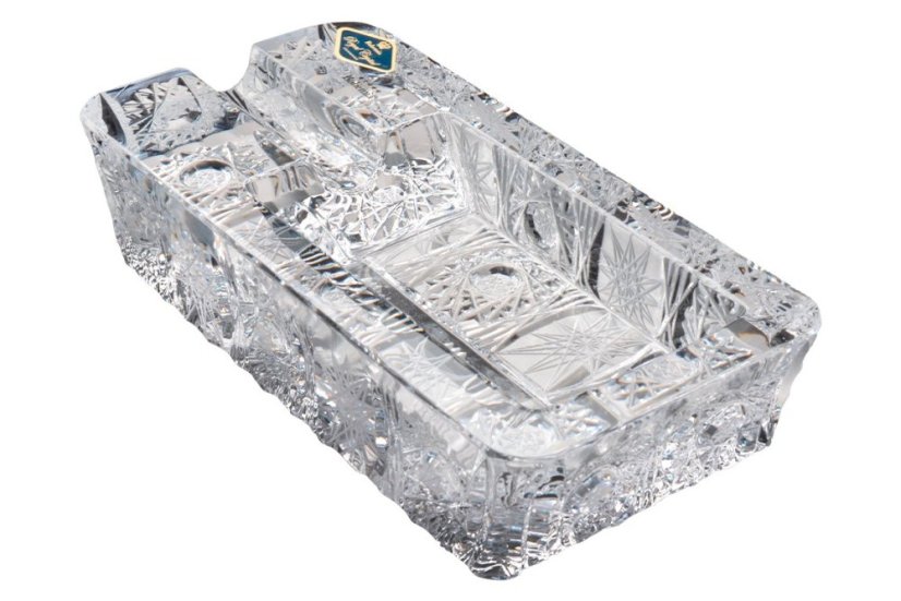 Brúsený popolník ns cigary Royal Crystal