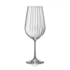 Sklenice na červené víno, Crystalex, WATERFALL 550 ml