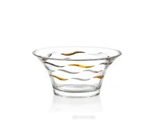 Křišťálová mísa se zlatem, VLADYO, Gold Crystal, 20,5 cm