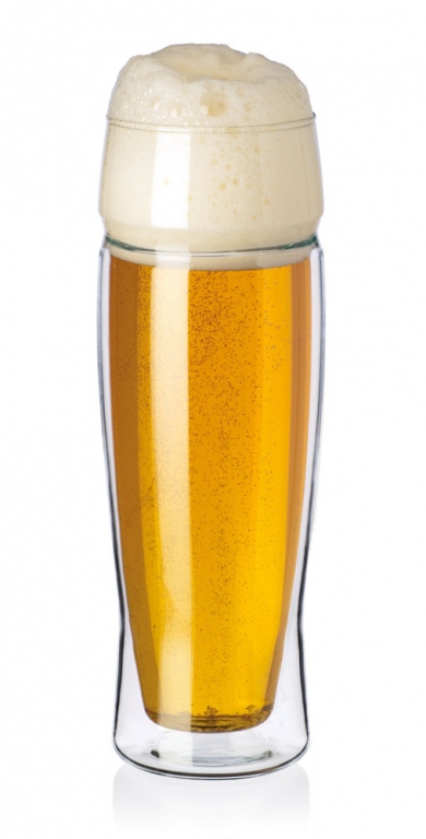 Dvojstenný pohár na pivo SIMAX 500 ml
