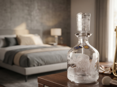 Flakon na parfém s motivem lva, Royal Crystal, 250 ml