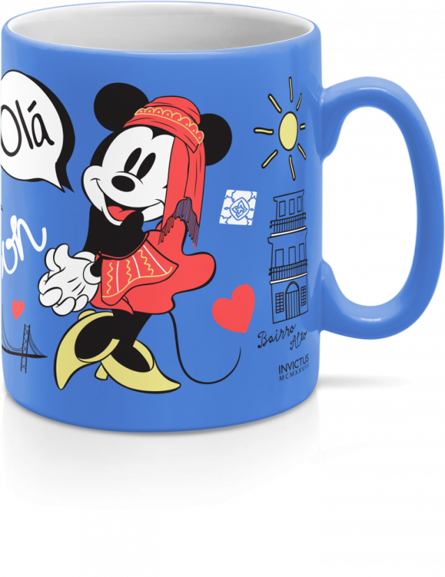 Keramický hrnek, Mickey Mouse, Disney, modrý 320 ml