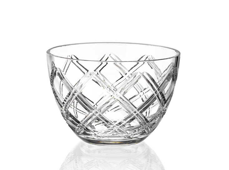 Křišťálová mísa, BORDER, Gold Crystal, 21 cm Křišťálová mísa, BORDER, Gold Crystal, 21 cm