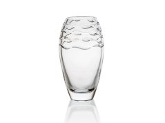 Křišťálová váza, RIVULET, Gold Crystal, 28 cm