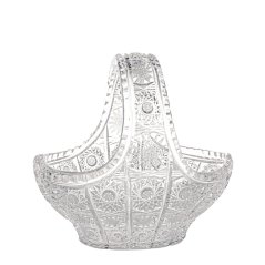 Brúsený košík – krištáľ, ktorý rozžiari každý stôl