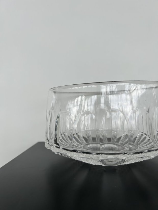 Broušená mísa Glamour Crystal, 11 cm