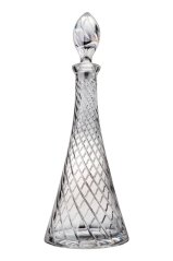 Broušená karafa na víno 750 ml, Glamour Crystal Broušená karafa na víno 750 ml, Glamour Crystal