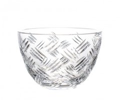 Křišťálová mísa, INDUSTRY, Gold Crystal, 21 cm