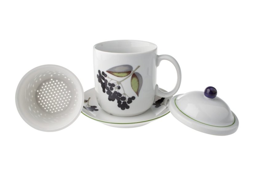 Porcelánová souprava na čaj, Adam, Thun, 350 ml, 4/1