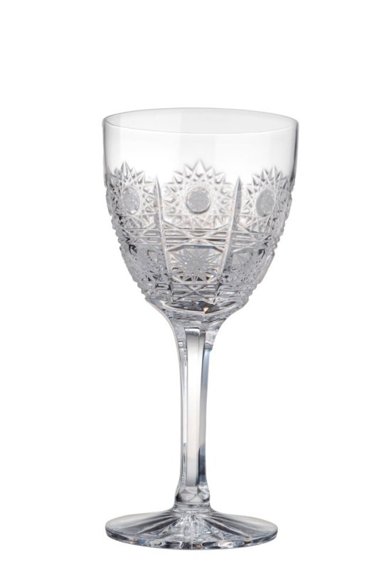 Broušená sklenice 150 ml, Glamour Crystal, 2 ks