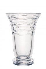 Krištáľová váza, RIVULET, Gold Crystal, 25,5 cm Krištáľová váza, RIVULET, Gold Crystal, 25,5 cm