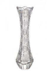 Brúsená váza, Royal Crystal, 15,5 cm