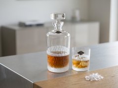 Brúsený whisky set, Royal Crystal, 1+2