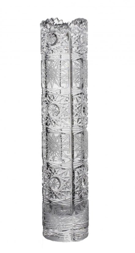 Broušená váza, Royal Crystal, 25,5 cm