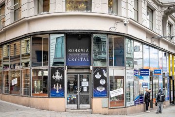 Po více než 70 letech končí Obchodní dům Bohemia Crystal v Brně.