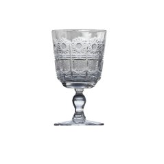 Broušené sklenice na víno, Glamour Crystal, 220 ml, 6 ks