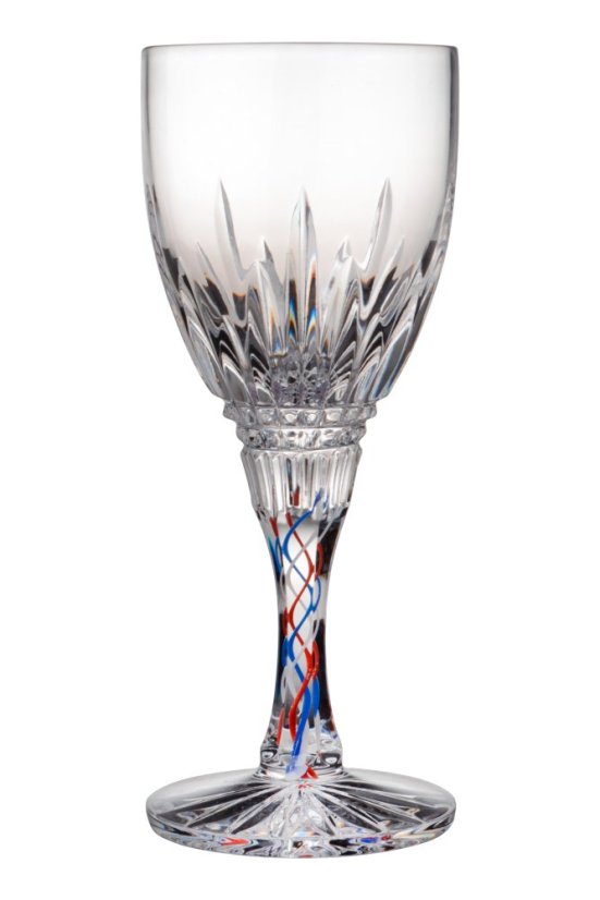 Brúsený pohár na likér 90 ml, Glamour Crystal, 2 ks