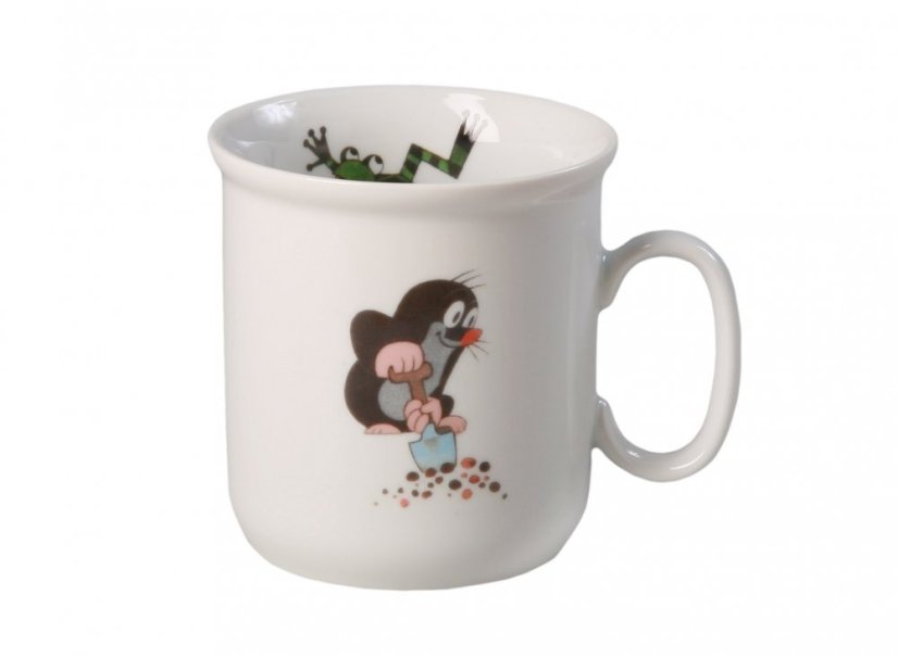 Dětský hrnek, Thun, Krtek a rýč, 245 ml