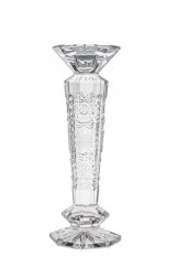 Broušený svícen, Stella, Royal Crystal, 25,5 cm