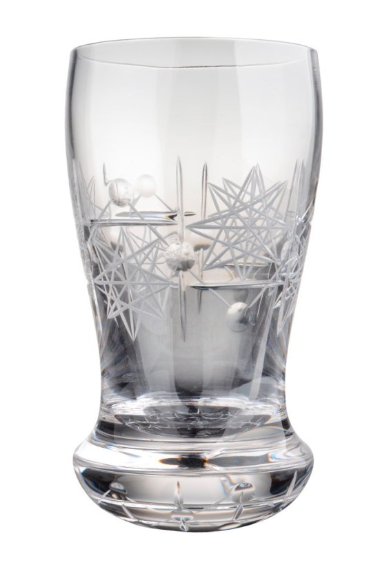 Broušená sklenice, Glamour Crystal, 320 ml, 2 ks