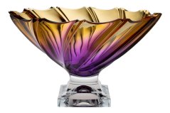 Mísa PONTI 31 cm, Bohemia Treasury – Křišťálová hra barev 