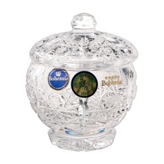 Broušená mini dóza 8 cm | Royal Crystal